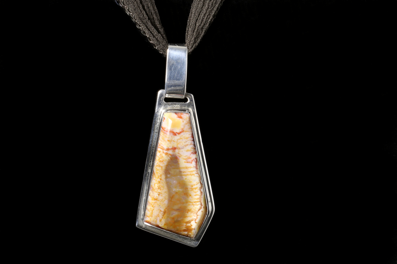 Agate (NS)/ss Pendants